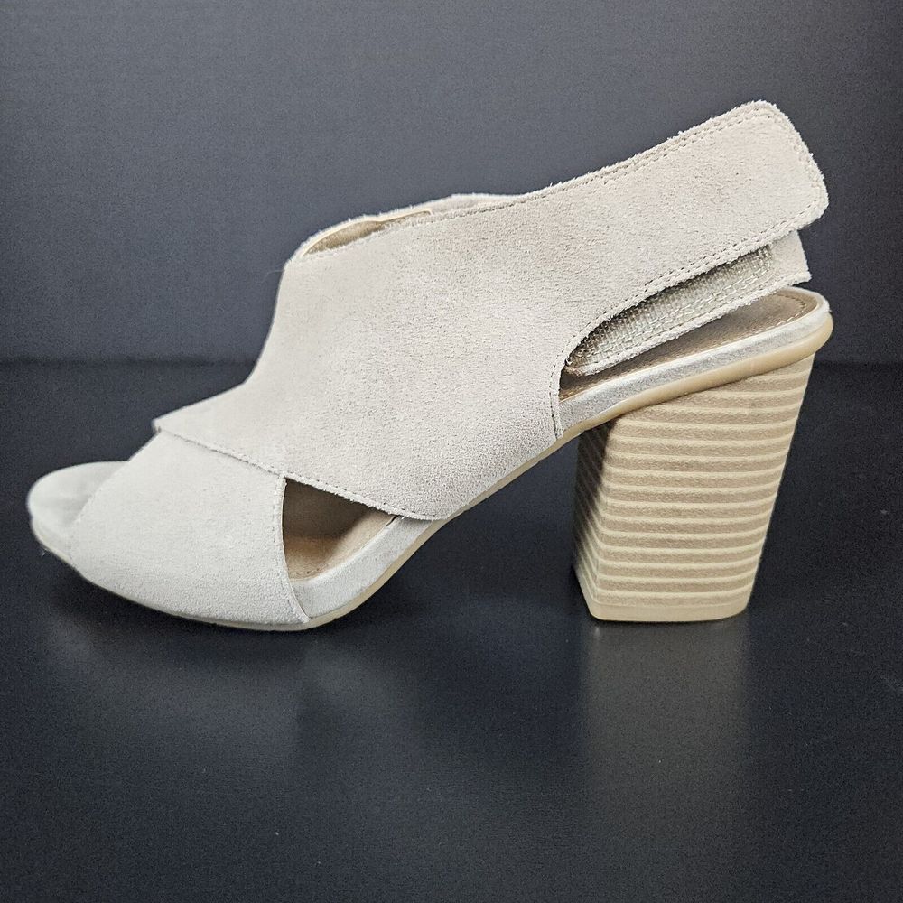 Reaction Kenneth Cole Women's Block Heel Size US 8M Carilove Suede TJ MAXX TAG